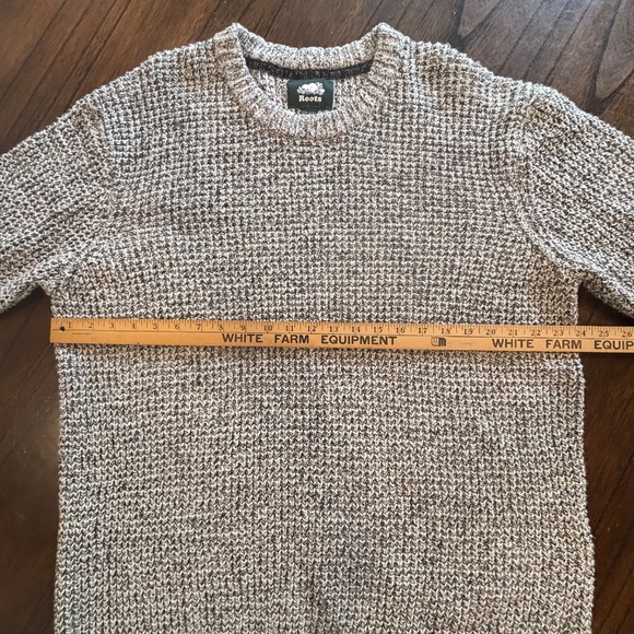 Roots men's crew neck cotton blend sweater size XXL - Picture 13 of 15